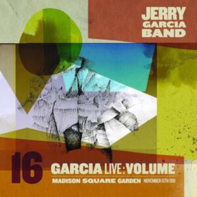 Jerry Band Garcia - Garcialive Volume 16: November 15th, 1991 Madison Square Garden (3CD) (CD)