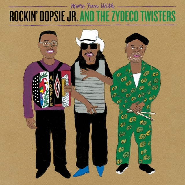 Rockin JR. Dopsie & The Zydeco Twisters - More Fun With Rockin Dopsie, JR. & The Zydeco Twisters (CD)