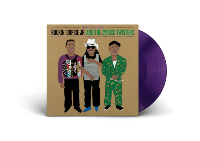 Dopsie,Rockin JR. & The Zydeco Twisters - More Fun With Rockin Dopsie, JR. & The Zydeco Twisters (Translucent Purple Vinyl) (Vinyl) (US Import)