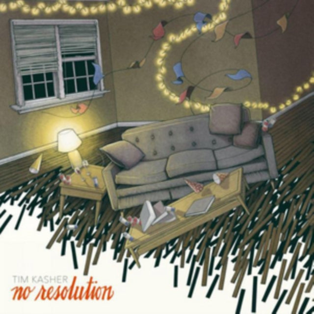 Tim Kasher - No Resolution (Clear Red Vinyl With Gold Splatter/Limited) (I) (Vinyl) (US Import)