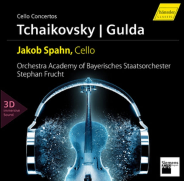 Jacob Spahn; Orchestra Academy Of Bayerisches Staatsorchester - Tchaikovsky & Gulda: Cello Concertos (CD/Blu-ray) (CD)