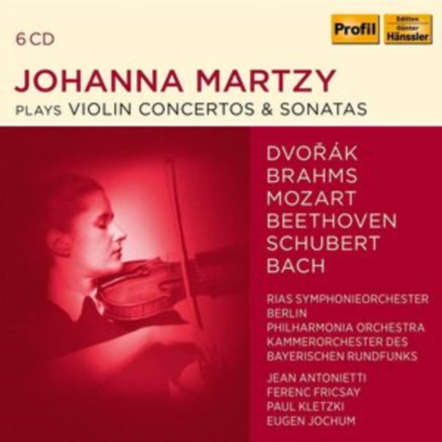 Johanna Martzy - Beethoven, Brahms, Dvorak, Mendelssohn, Mozart & Schubert: Violin Concertos & Sonatas (6CD) (CD)