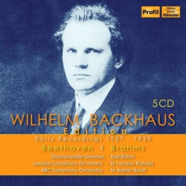 Staatskapelle Dresden; London Symphony Orchestra - Beethoven & Brahms: Wilhelm Backhaus Edition (5CD) (CD)