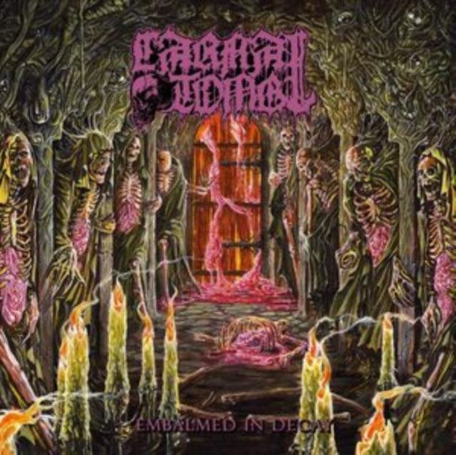Carnal Tomb - Embalmed In Decay (Magenta/Black Marble Vinyl) (Vinyl) (US Import)