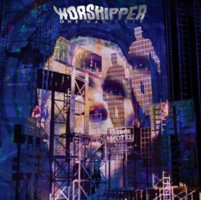 Worshipper - One Way Trip (Black/Blue Vinyl) (Vinyl) (US Import)