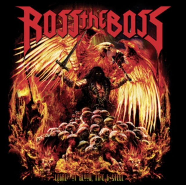 Ross The Boss - Legacy Of Blood, Fire & Steel (Red Vinyl) (Vinyl) (US Import)