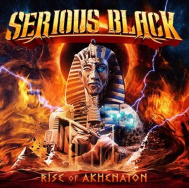 Serious Black - Rise Of Akhenaton (Red/Orange Marbled Vinyl) (Vinyl) (US Import)