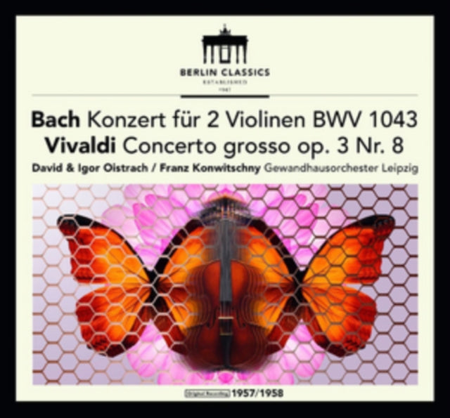David & Igor Oistrakh - Concerto For 2 Violins (Bach/Vivaldi) (180g) (Vinyl) (US Import)