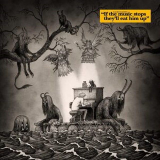Asger Baden - If The Music Stops, They'll Eat Him Up (Yellow Vinyl) (Vinyl) (US Import)