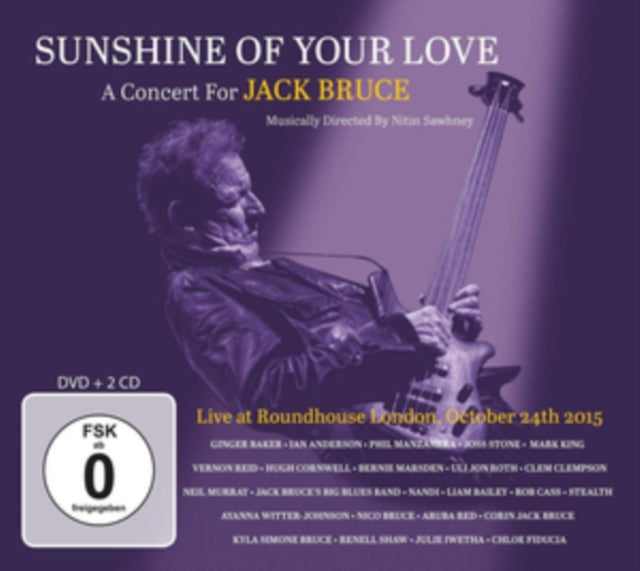 Various Artists - Sunshine Of Your Love - A Concert For Jack Bruce (CD)