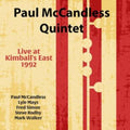 Paul Quintet McCandless - Live At Kimball's East 1992 (CD)