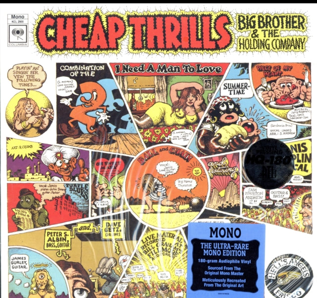 Big Brother & The Holding Company - Cheap Thrills (Mono) (Vinyl) (US Import)
