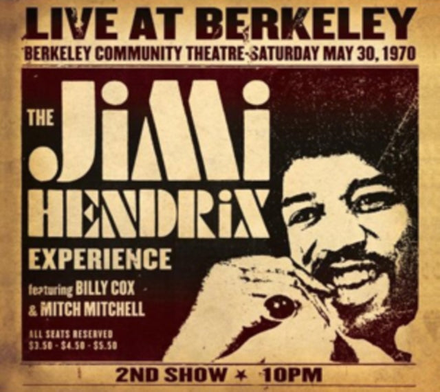 Jimi Experience Hendrix - Live At Berkeley (CD)