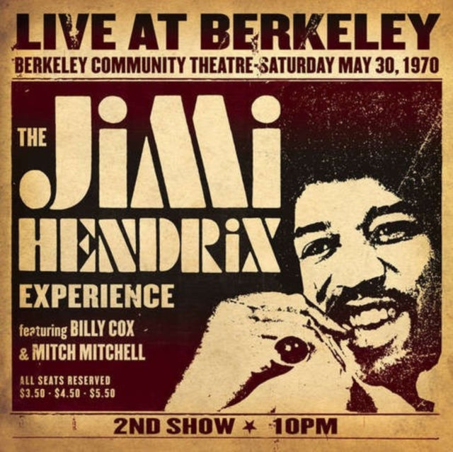 Jimi Experience Hendrix - Live At Berkeley (2LP/Gatefold) (Vinyl) (US Import)