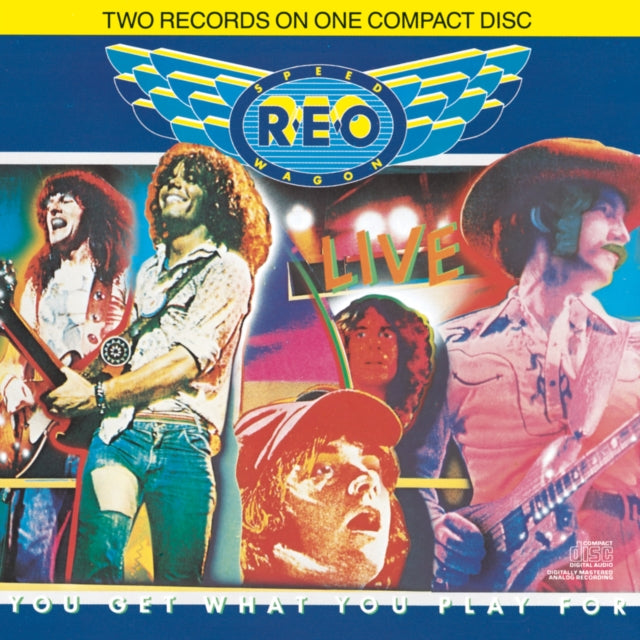 REO Speedwagon - Live: You Get What You Play For (CD)