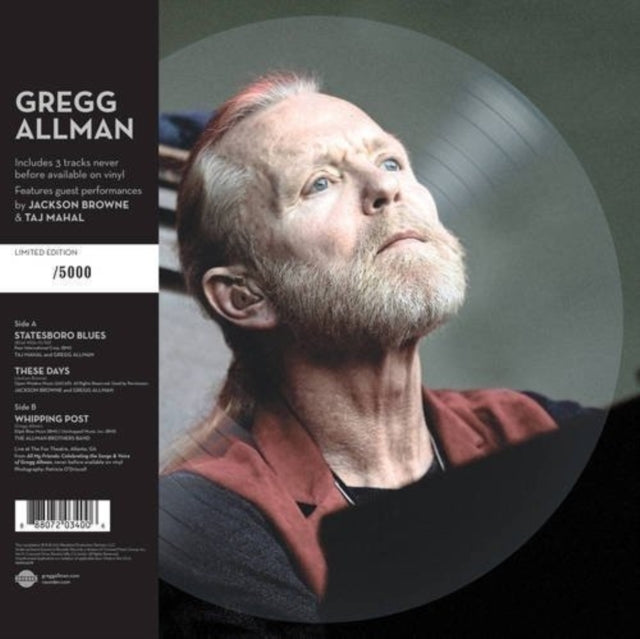 Gregg Allman - Live Picture Disc (Limited Picture Disc) (Vinyl Single) (US Import)