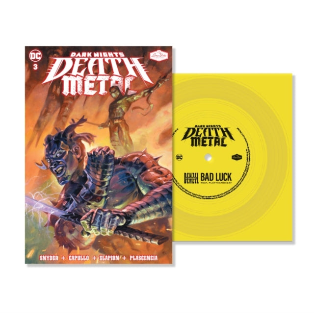 Curry,Denzel; Playthatboizay - Bad Luck (DC - Dark Nights: Death Metal Version) (Yellow 7 Inch) (I) (Vinyl Single) (US Import)