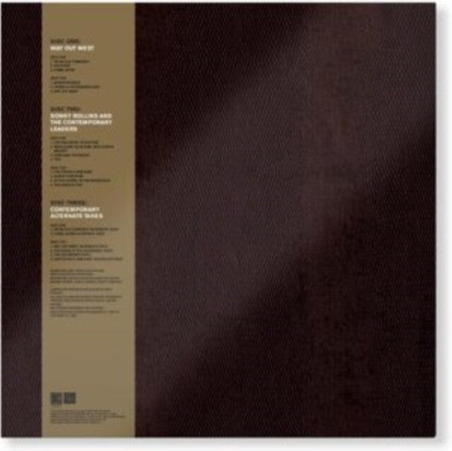 Sonny Rollins - Go West!: The Contemporary Records Albums (3LP Boxset) (Vinyl) (US Import)