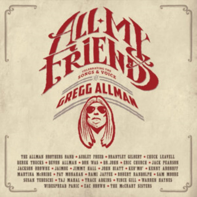 Various Artists - All My Friends: Celebrating The Songs & Voice Of Gregg Allman (Gold Vinyl/4LP) (I) (Vinyl) (US Import)