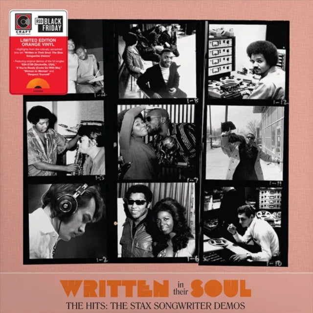 Various Artists - Written In Their Soul – The Hits: The Stax Songwriter Demos (Orange Vinyl) (Vinyl) (US Import)