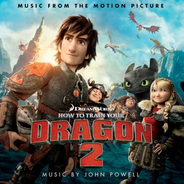 John Powell - How To Train Your Dragon 2 OST (Red Multicolor Splatter Vinyl/2LP) (RSD) (Vinyl) (US Import)