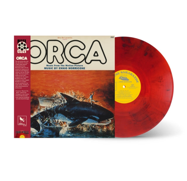 Ennio Morricone - Orca (Music From The Motion Picture) (Reel Cut Series) (Red Vinyl) (Vinyl) (US Import)