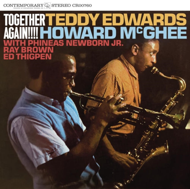Edwards,Teddy & Howard Mcghee - Together Again!!!! (Contemporary Records Acoustic Sounds Series) (Vinyl) (US Import)