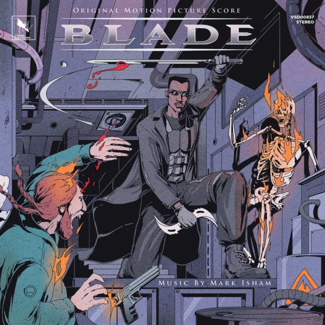 Mark Isham - Blade OST (Deluxe Edition/Blood Splatter Vinyl/Clear Vinyl/2LP) (Vinyl) (US Import)