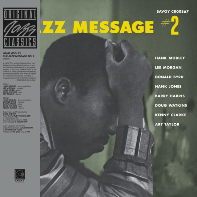 Hank Mobley - Jazz Message #2 (Original Jazz Classics Series) (180g) (Vinyl) (US Import)