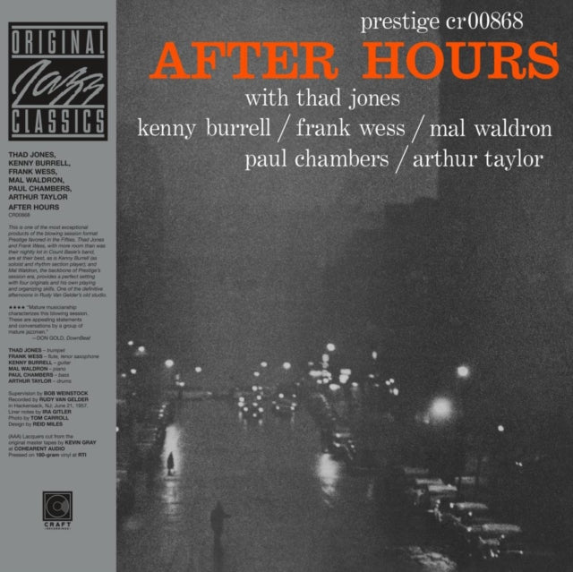 Jones,Thad & Frank Wess & Kenny Burrell & Mal Waldron - After Hours (Original Jazz Classics Series) (180g) (Vinyl) (US Import)