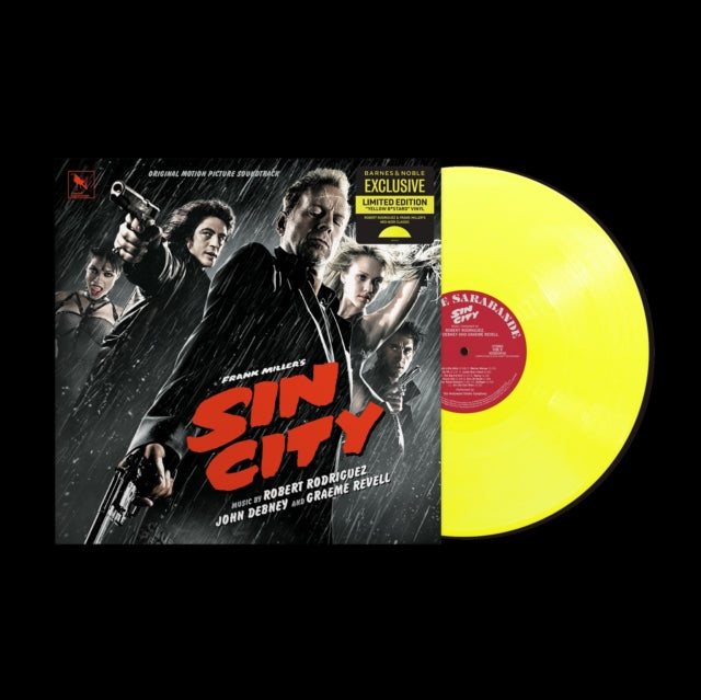 Robert; John Debney & Graeme Revell Rodriguez - Sin City OST (Yellow B*Stard Vinyl) (Barnes & Noble Exclusive) (Vinyl) (US Import)