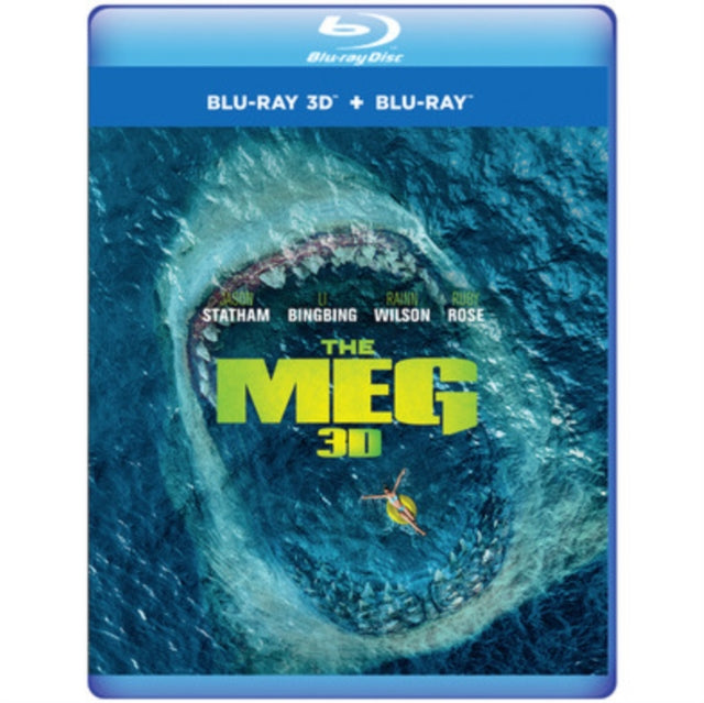 Meg (3D Blu-ray/Blu-ray/Digital) (Blu-ray) (Region A US Import)