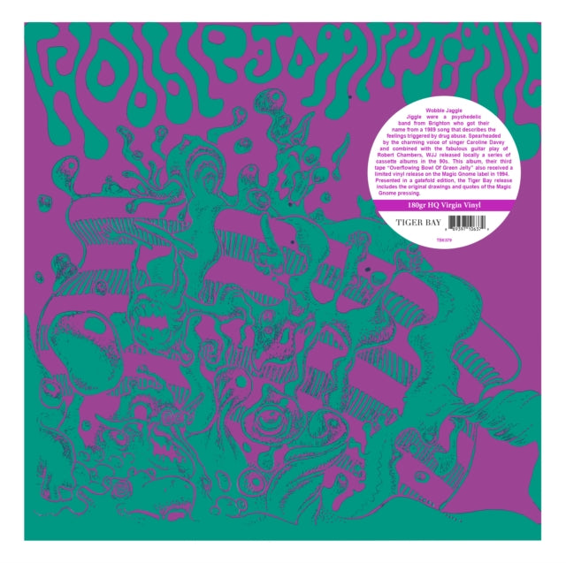 Wobble Jaggle Jiggle - Overflowing Bowl Of Green Jelly (180g) (Vinyl) (US Import)