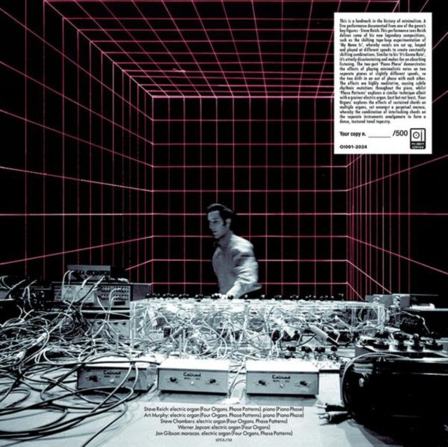 Steve Reich - Live At Berkeley University Museum, July 11th 1970 (Vinyl) (US Import)