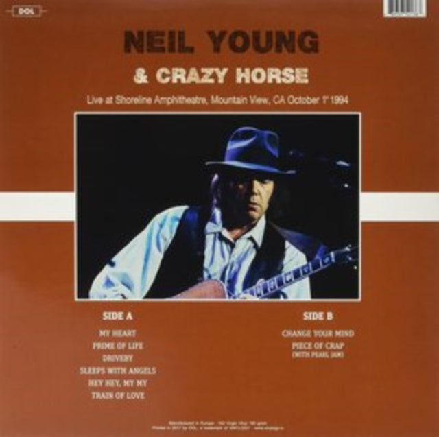 Neil / Crazy Horse Young - Live At Shoreline Amphitheatre Mountain View Ca October 1st 1994 (Vinyl) (US Import)