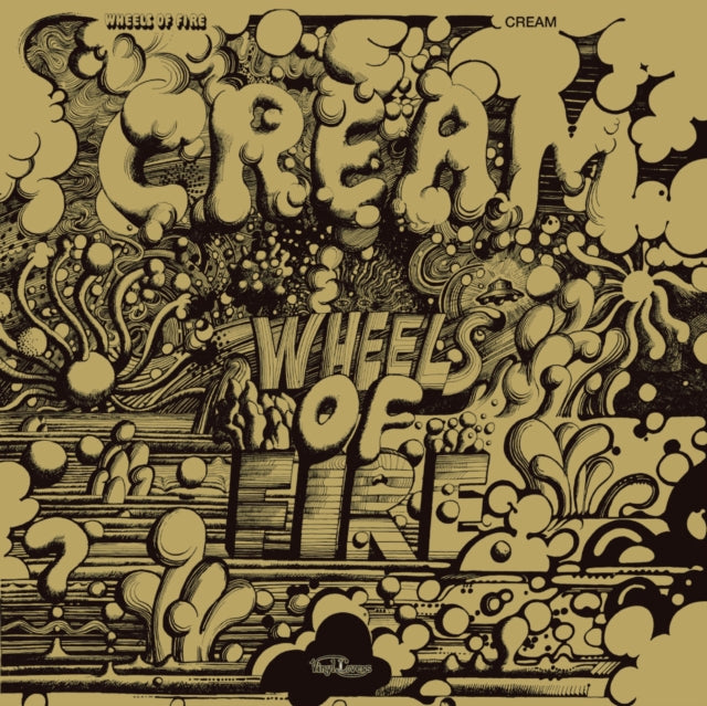 Cream - Wheels Of Fire (Golden Jacket) (Vinyl) (US Import)