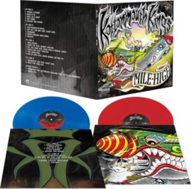 Kottonmouth Kings - Mile High (Red/Blue Vinyl) (Vinyl) (US Import)