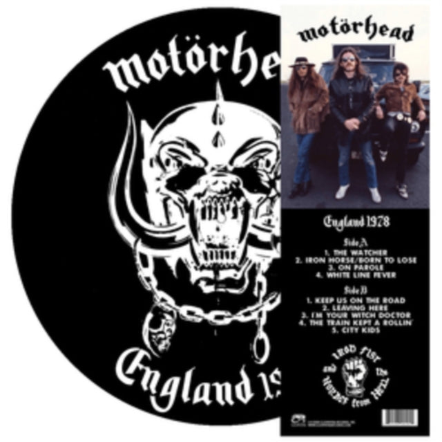 Motorhead - England 1978 (Picture Disc) (Vinyl) (US Import)