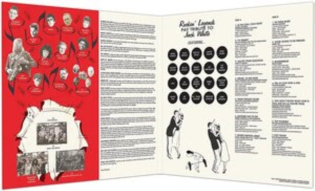 Various Artists - Rockin' Legends Pay Tribute To Jack White (Vinyl) (US Import)
