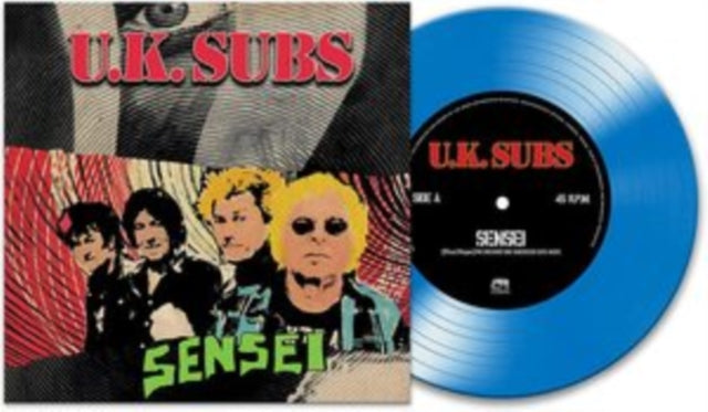 UK Subs - Sensei (Blue 7 Inch) (Vinyl Single) (US Import)