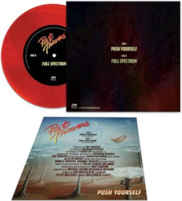 Pat Travers - Push Yourself (Red Vinyl) (Vinyl Single) (US Import)