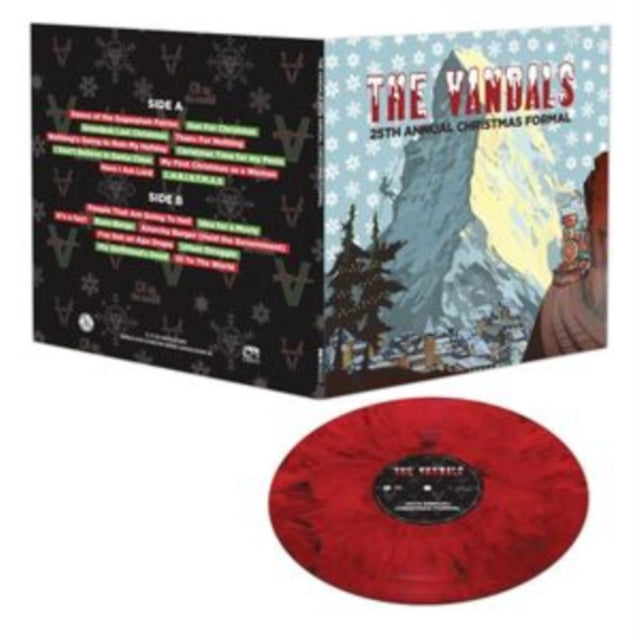 Vandals - 25th Annual Christmas Formal (Red & Black Marble Vinyl) (Vinyl) (US Import)