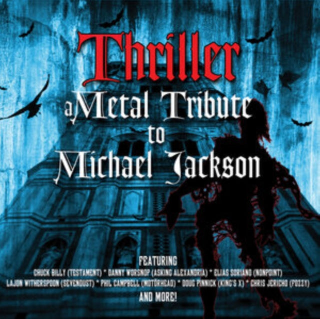 Various Artists - Thriller - A Metal Tribute To Michael Jackson (Red/Blue Splatter Vinyl) (Vinyl) (US Import)