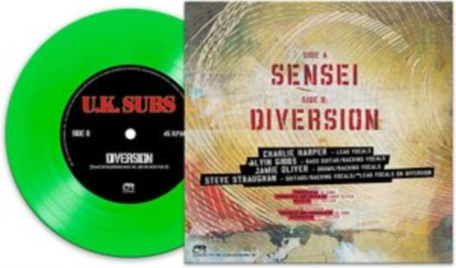 UK Subs - Sensei (Green 7 Inch) (Vinyl Single) (US Import)