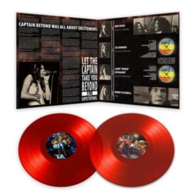 Captain Beyond - Live In Texas - October 6, 1973 (Red Vinyl/2LP) (Vinyl) (US Import)