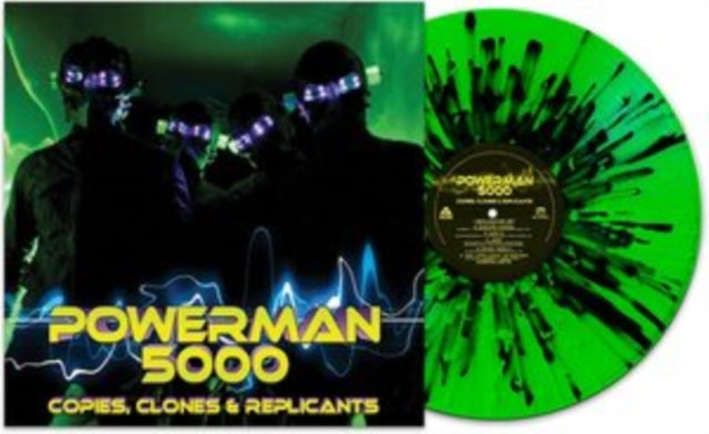 Powerman 5000 - Copies, Clones & Replicants (Green/Black Splatter Vinyl) (Vinyl) (US Import)