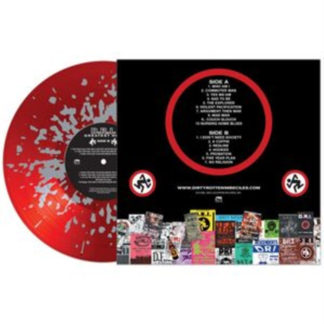 D.R.I. - Greatest Hits (Red/Silver Splatter Vinyl) (Vinyl) (US Import)