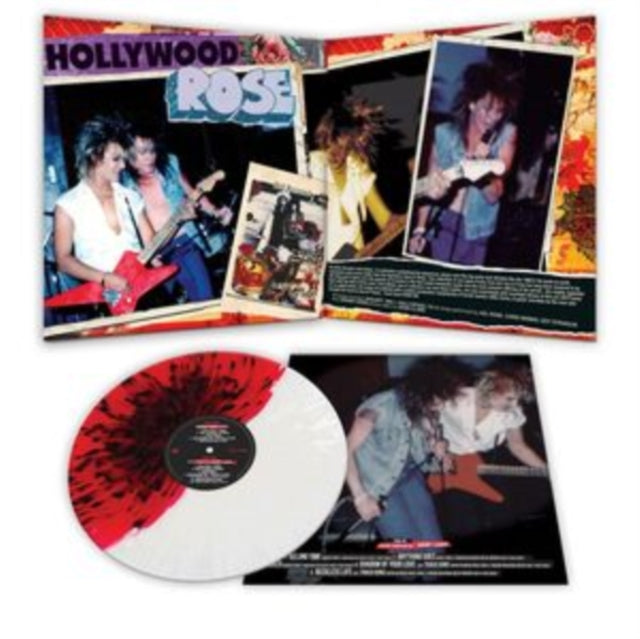 Hollywood Rose - Roots Of Guns N' Roses (Red/White Splatter Vinyl) (Vinyl) (US Import)