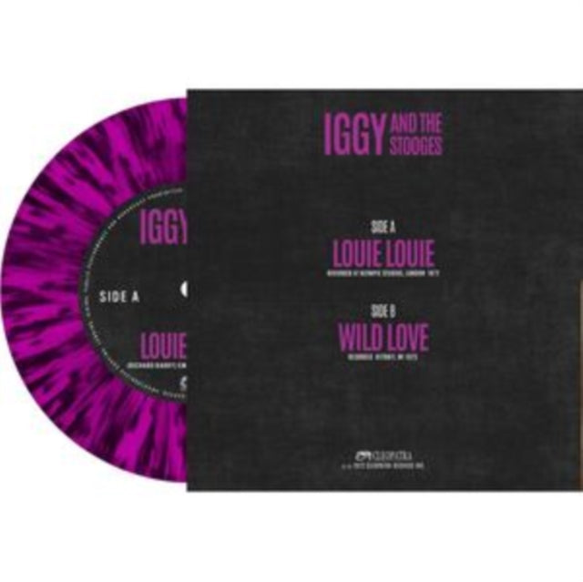 Iggy & The Stooges - Louie Louie (Black/Gold Splatter Vinyl) (Vinyl Single) (US Import)