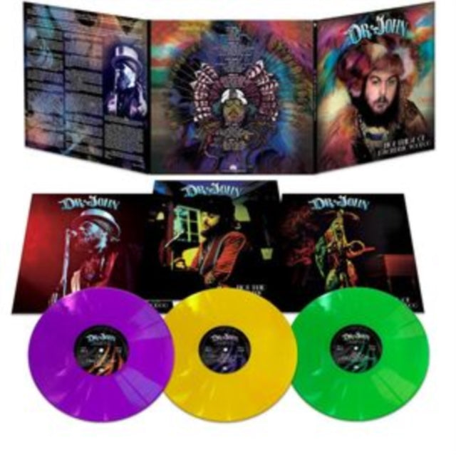Dr. John - High Priest Of Psychedelic Voodoo (Purple/Yellow/Green Vinyl) (Vinyl) (US Import)
